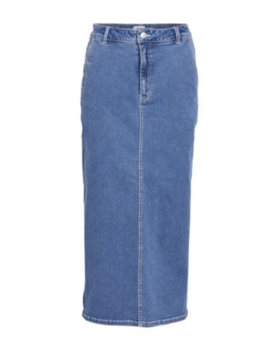 Kjolar - Objtalia denim skirt – Light blue denim